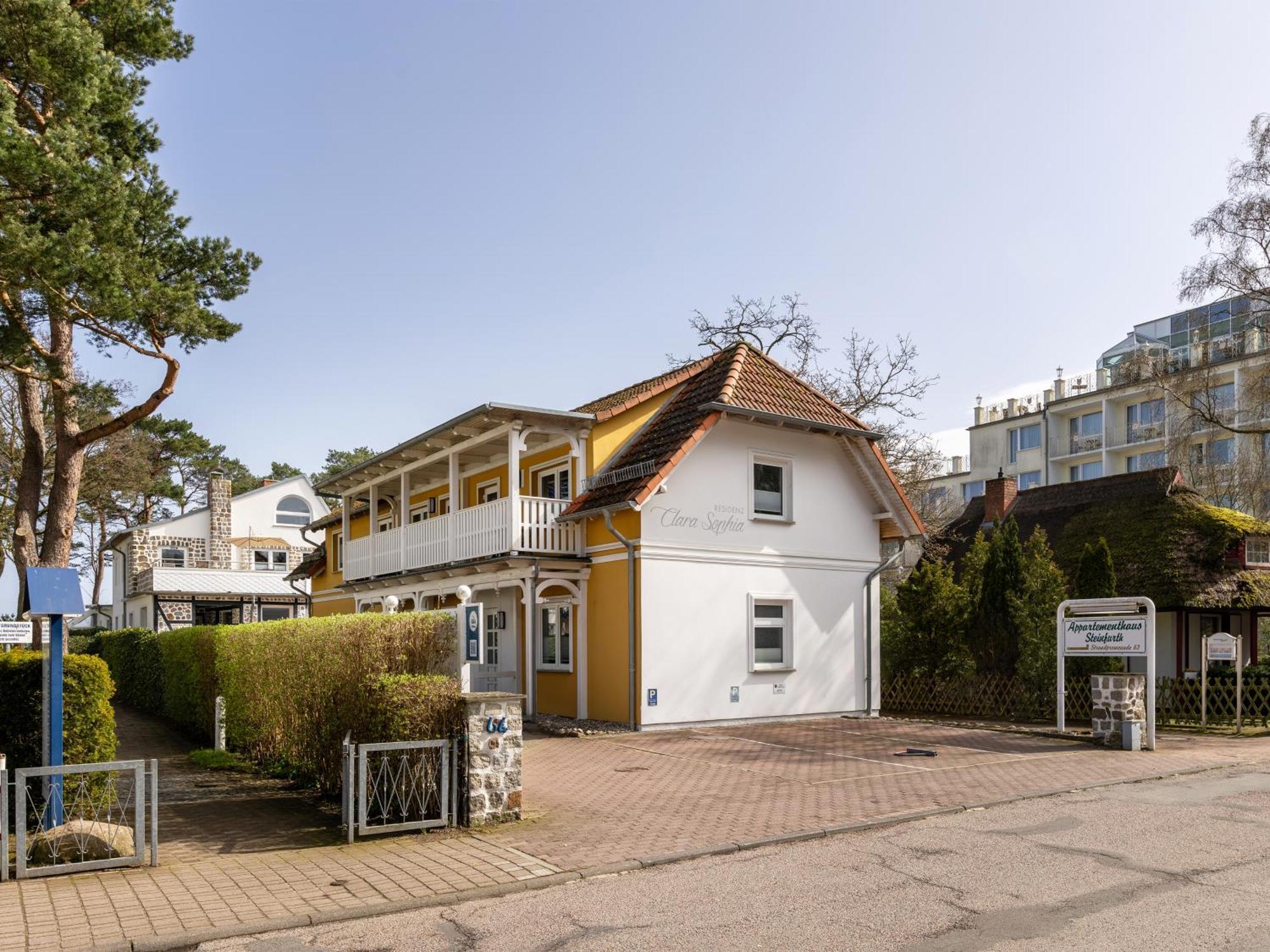 Ferienwohnung Meeresbrise In Der Residenz Clara Sophia Ostseebad Ostseebad Binz Exterior foto